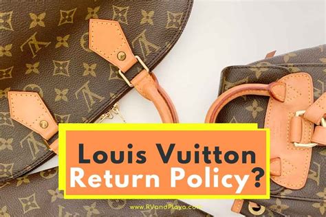 louis vuitton return policy 2020|louis vuitton order cancelled.